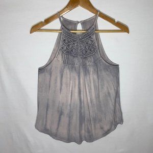 American Eagle Small Blue Tie Dye Top